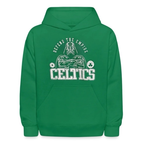 NBA • Boston Celtics Star Wars Defend The Empire Hoodie Pullover Sweatshirt - Picture 1 of 5